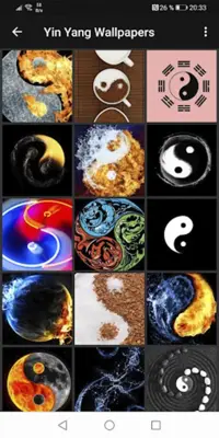 Yin Yang Wallpapers android App screenshot 1